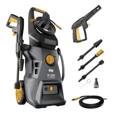 Imagem de WAP Lavadora de Alta Pressão WL 2660 TURBO, 400L/h, com Aplicador de Detergente e Agulha Desobstruidora, 1800W 127V