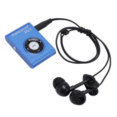 Imagem de IPX8 MP3 Player à Prova D'água para Natação, Portátil Tocador de Música Subaquática Com Fone de Ouvido à Prova D'água, Construído Em 8 GB, para Surfar Esportes Aquáticos de (Azul)