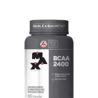 Imagem de Bcaa 2400 (60 Cápsulas) Max Titanium