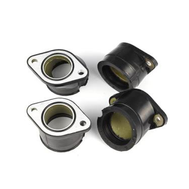 Imagem de Conjunto de juntas de adaptador de coletor de admissão de interface de carburador de motocicleta 4 peças para ZR750 ZR-7S ZR750 ZR-7 Z750 GT750