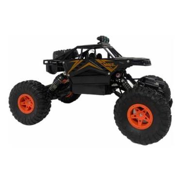 Imagem de Carrinho Remoto Carro Rock 4x4 Solta Fumaça Luz Led