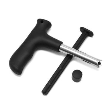 Imagem de ABRIDOR DE COCO COM FURADOR PROFISSIONAL INOX MANUAL FURA TUDO MULTIUSO