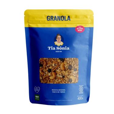 Imagem de Granola Tia Sônia Tradicional 400g