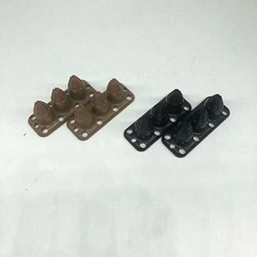 Imagem de PERSUB Ninja Kickz não letal ferramenta de autodefesa sapato arma Kuba Kicks Style ferramenta de autodefesa disponível para seus sapatos táticos (Cor: cáqui e preto)