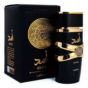Imagem de Perfume Importado Lattafa Asad Black 100ml Eau de Parfum Masculino Ori