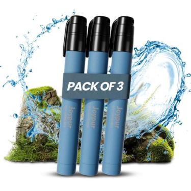 Imagem de Filtro de palha de água Survival Joypur com membrana UF, pacote com 3