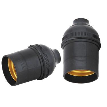 Imagem de Bocal Soquete Pendente Preto - Fertak