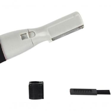 Imagem de Mini Aparador Elétrico Sobrancelhas Barba Caneta Depiladora Caneta Preta