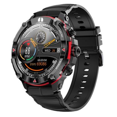 Imagem de Relógio Smartwatch 1.43\'\' Display Amoled Resistência à Prova D\'água Vermelho