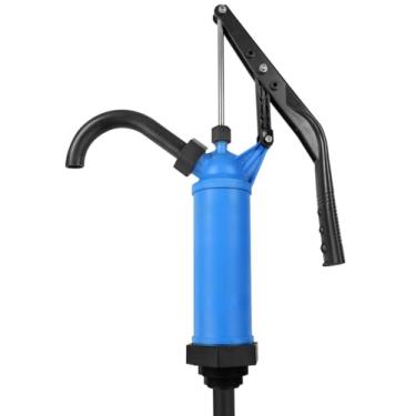 Imagem de MaxWorks Dispensador de ação de alavanca de plástico 51046 255 g por bomba para tambores de 15 a 55 galões para distribuição de soluções de combustível de água para manutenção