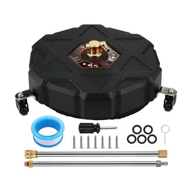 Imagem de IEUDNS Limpador de superfícies com lavadora de alta pressão de 13" com rodas e extensões, conector rápido profissional de 1/4" para Pathway