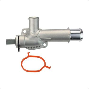 Imagem de Flange Da Água 03l121131m Vw Amarok 2.0 Biturbo 2010 Em Dian - 61921 -