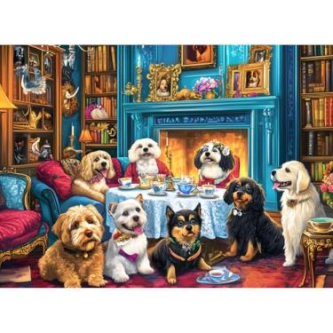 Imagem de Puzzles for Adults 500 Pieces,Jigsaw Puzzles 500 Pieces for Adults Kids Seniors Dogs Puzzle 500 Piece Animal Pet Lover Challenging Puzzles Family Activity Great Gift Home Decor 20.5x15 in