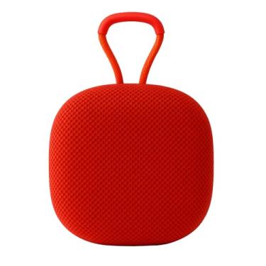 Imagem de Caixa de Som Bluetooth Portátil, 20W, RGB, Resistente à Água, Compacta, Múltiplas Cores (vermelho)