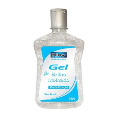 Imagem de Gel Brilho Molhado Yelsew Forte Fixação 240g