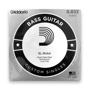 Imagem de Corda Avulsa Baixo .032 D'Addario XL Nickel Electric XLB032 - D addari