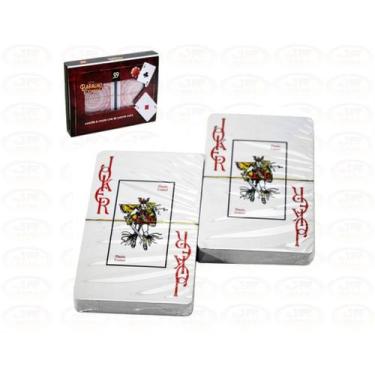 Imagem de Baralho De Plástico Poker Duplo Original Impermeável - N/D