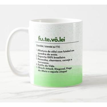 Imagem de Caneca Significado Futevolei Jogador Futvolei FTV