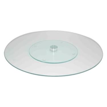 Imagem de Centro de Mesa Giratório em Vidro 30cm - Wincy (VDA0211)