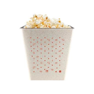 Imagem de Balde de Pipoca 2,6L Green Palha Colecao AMOR Cupido - Bb Store