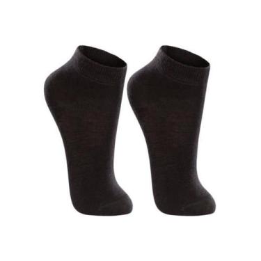 Imagem de Kit 2 meias lupo cano curto ref:2835 menino, Preto, 30/6
