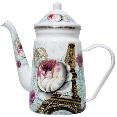 Imagem de Bule Premium Aço Esmaltada 22cm Floreal Paris 1,2l - Gici Casa