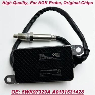 Imagem de Compatível com chips de qualidade 5WK97329A A0101531428 Compatível com sonda NGK Sensor de nitrogênio e oxigênio NOX 0101531428 Compatível com Mercedes-Benz Actros Truck