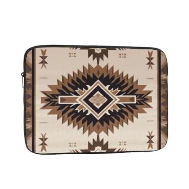 Imagem de Capa para laptop nativo americano de 13 polegadas, bolsa de transporte para computador, à prova de choque, capa protetora para notebook, bolsa portátil para laptop, bolsa à prova d'água, para homens e
