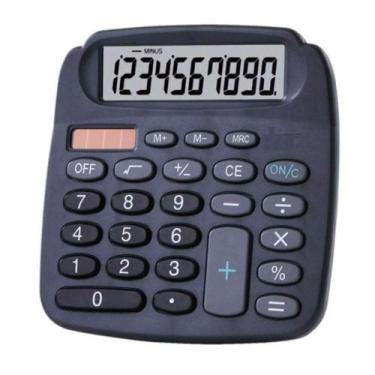 Imagem de Calculadora De Mesa Solar Fk-808A 10 Digitos Gatte - Make