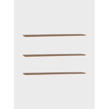 Imagem de Kit de 3 Prateleiras 180cm Mdf Freijó - On Móveis