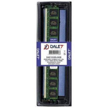 Imagem de Memória Dale7, 8GB, 1333Mhz, DDR3L, Desktop, 1.35v