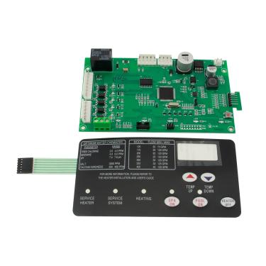 Imagem de HLUCHY Kit de placa de controle 42002-0007S 461105 com substituição de almofada de interruptor 42002-0029Z 472610Z para sistemas elétricos de aquecedor de piscina e SPA Pentair MasterTemp Sta-Rite