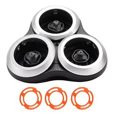 Imagem de TOPINCN Cabeça de Barbeador de Substituição, Substitua a Cabeça de Barbeador Elétrica da Cabeça de Barbeador Compatível Com S9000 SH70 S7710 SH90 RQ11 RQ12 S7000 SERIE