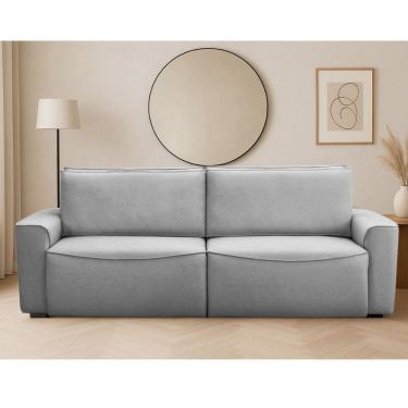 Imagem de Sofá 4 Lugares Retrátil Reclinável 250cm Veludo Nobile Ferguile