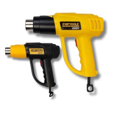 Imagem de Soprador Térmico 127V Profissional, Ferramenta de Ar Quente 2000W Bico Removível