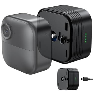 Imagem de Aiobuvr Bateria para Blink Outdoor 4 (4ª geração) - Pacote de expansão de baterias recarregáveis de 6000 mAh, pacote de extensão de bateria de lítio com indicador de energia, compatível com câmera de