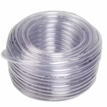 Imagem de Mangueira Pvc Mantac Cristal Transparente 50 Mt Com 1/1,5 Mm