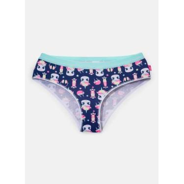 Imagem de Calcinha Boneca Feminina Adulto Unicórnio Skate - Puket, G