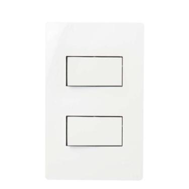 Imagem de Conjunto duplo 1 Interruptor Simples + 1 Interruptor Paralelo Infiniti