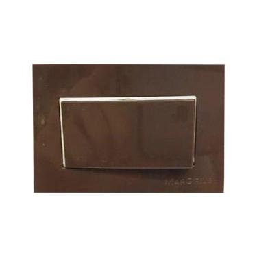 Imagem de Interruptor Tecla Paralelo 10a 250v Embutir Móvel Marrom Margirius