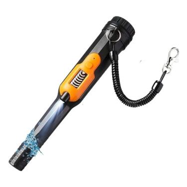 Imagem de Detector metais pin pointer wand prova d`água luz led lcd 9v