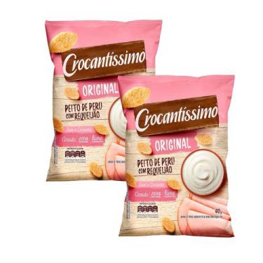 Imagem de Kit 2 Snack Crocantíssimo Original Sabor Peito de Peru com Requeijão 4