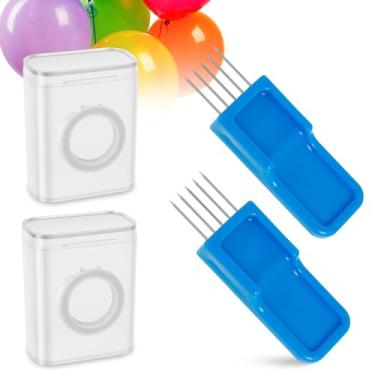 Imagem de 2 Pcs Balloon Striker Popper Tool, Balloons Bursting Stick Set, Effortless Versatile Party Supply Tool Kit, Sturdy Portable Balloons Striking Popper Tool for Party, Safe and Storable Tool