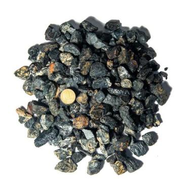 Imagem de 1 kg Turmalina Preta Pedra Grão 20mm Aprox. Para Industria - Varejo