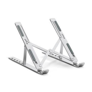 Imagem de Suporte Para Notebook Ajustável Em Alumínio Comtac 9393