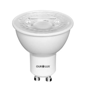 Imagem de Lâmpada Superled MR16 Gu10 de 4 Watts e 2700K - 20077 - OUROLUX