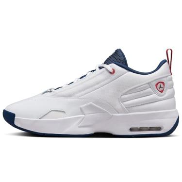 Imagem de NIKE Tênis de corrida masculino Jordan Max Aura 6, Branco/meia noite - vermelho variado, 42