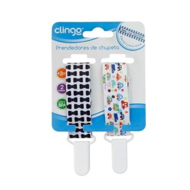 Imagem de Prendedores de chupeta - Clingo, Clingo, Multicor