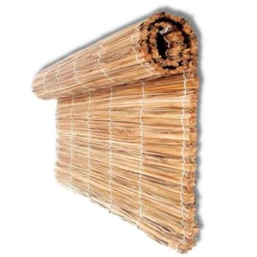 Imagem de Esteira de palha 1.65mx1.00m forro tatame praia tapete cortina Presepio