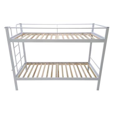 Imagem de Conjunto para Quarto 1 Beliche e 1 Escrivaninha 90x60cm Completa Casa Branco